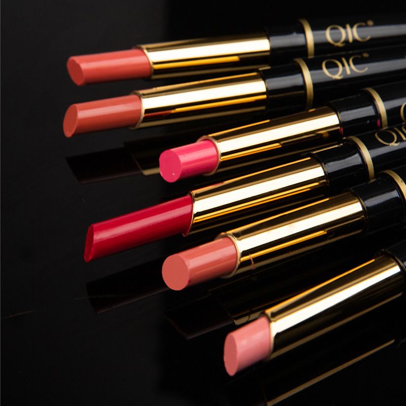 Double Ended Lipstick Matte Waterproof Non-Fade Non-Sticky Lipstick